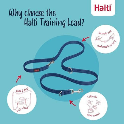 Halti Training Dog Leash | Size L, Cobalt Blue | 2m Length - Image 3