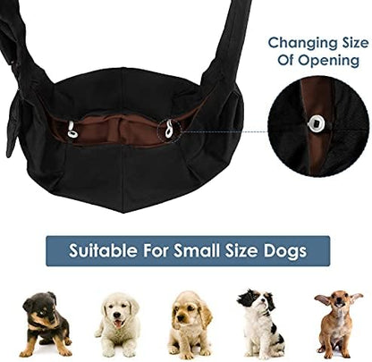 Lukovee Pet Sling, Puppy Small Pet Cat Carrier with Safety Hook - Image 6