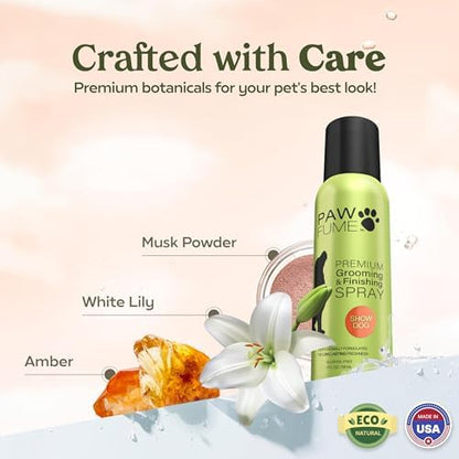 PAWFUME Dog Cologne Spray Grooming & Finishing, Show Dog, 4-Pack - Image 4