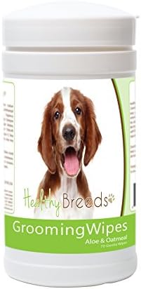 Healthy Breeds Welsh Springer Spaniel Grooming Wipes 70 Count by HealthyBreeds