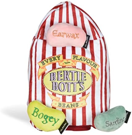 Harry Potter Bertie Botts Jelly Bean Burrow Dog Toy, 10 Inch by HarryPotter