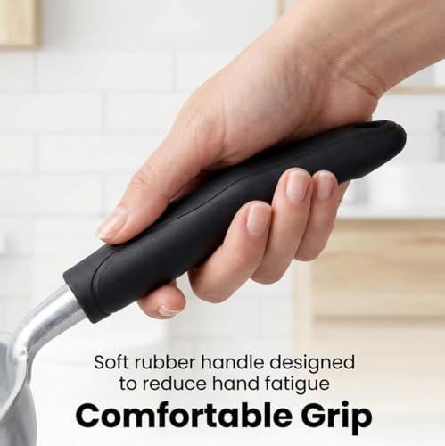 Heavy-Duty Cat Litter Scoop with Holder&Litter Bags, Metal Cat Scooper with Bags, Stainless Steel Kitty Poop Sifting Shovel Captures All Clumps, Speed Sifter Litter Box Scooper with Caddy - Image 5