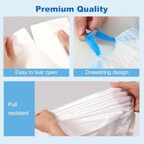 100 Count Litter Box Liners for Litter Robot 4 and 3 Waste Bags - Image 4