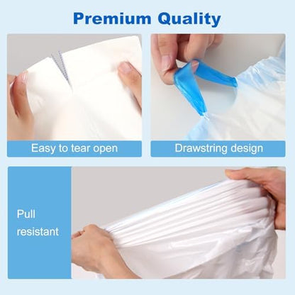 100 Count Litter Box Liners for Litter Robot 4 and 3 Waste Bags - Image 4