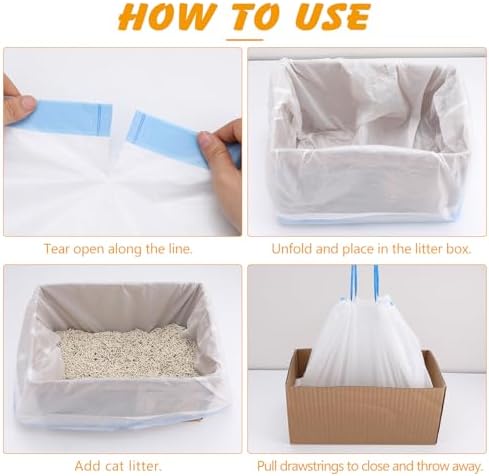 120 Cat Litter Bags Compatible with Litter Robot 3/4/5 - Image 6