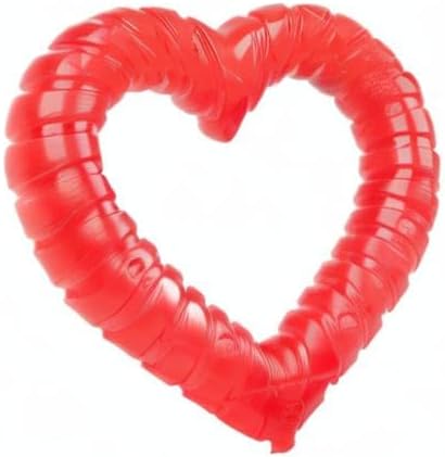 SmartPetLove Snuggle Puppy Teething Toys - Naturally Soothe and Provide Relief with Ice (Heart Shaped)