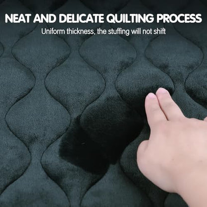 furrybaby Dog Bed Mat Crate Pad, Anti-Slip Bottom Machine Washable Pet Pad - Image 3