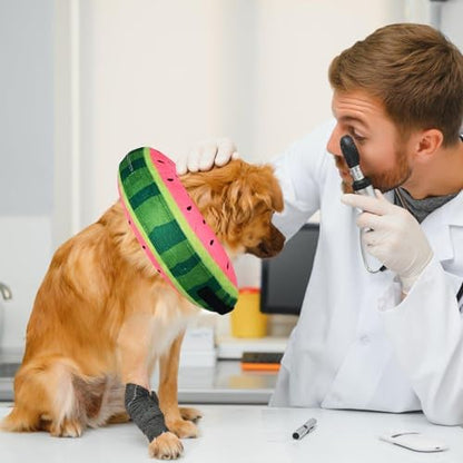 Inflatable Dog Cone Collar for After Surgery, Soft Adjustable Blow up Donut E-Collar for Small Medium Large Dog and Cats - Image 7