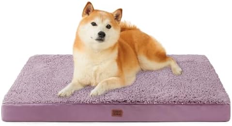 EHEYCIGA Orthopedic Dog Bed Large with Removable Washable Cover, 36x27 by EHEYCIGA