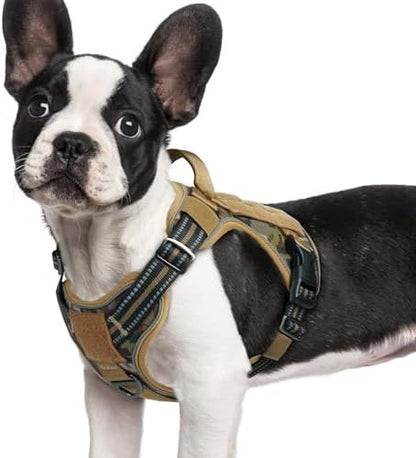 rabbitgoo Tactical Dog Harness for Small Dogs, No Pull Service Pet Vest by rabbitgoo