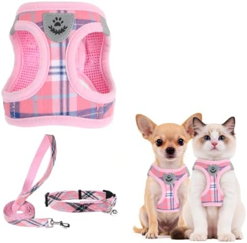 PUPTECK Dog Harness, Collar and Leash Set No Pull for Small Medium Sized by PUPTECK