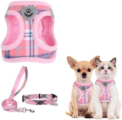 PUPTECK Dog Harness, Collar and Leash Set No Pull for Small Medium Sized by PUPTECK