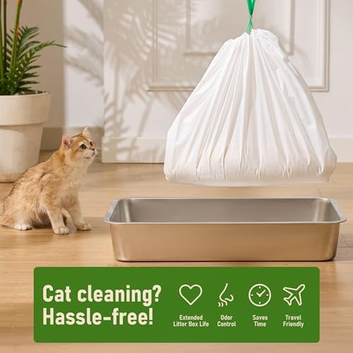 ZOMISIA Cat Litter Box Liners Large - 40 Count 37" x 18" Jumbo Litter Bags - Image 6