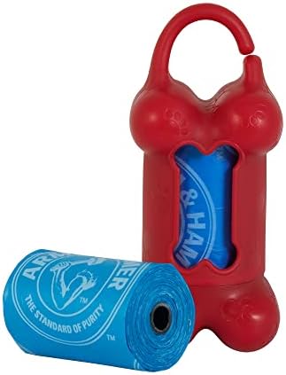 Arm and Hammer Dog Bone Poop Bag Dispenser, 30 Bags, 9 x 14in by ARMHAMMER