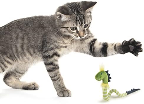 SmartyKat Bendy Buddy Bendable Catnip Cat Toy - Green, One Size - Image 4