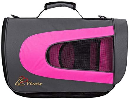 Pawer 18” x 11”x 11” Soft-Sided Foldable Airline Approved Pet Carrier for Cat, Puppy and Small Dog, Washable 600D Oxford Fabric, with Handle and Strap for Carry, Multiple Colors Available - Image 3