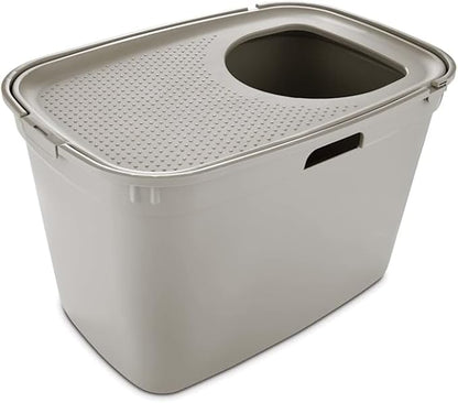 So Phresh Top-Entry Litter Box Tan 23.2" L X 15.4" W X 15" H