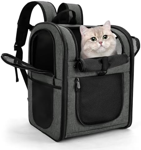 Apollo Walker Cat Carrier Backpack for Small Dogs and Cats Up to 18 lb by apollowalker