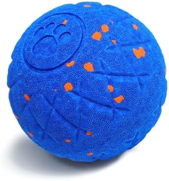 SCHITEC Interactive Dog Toy Ball, Automatic Moving & Bouncing Ball (Blue) by SCHITEC