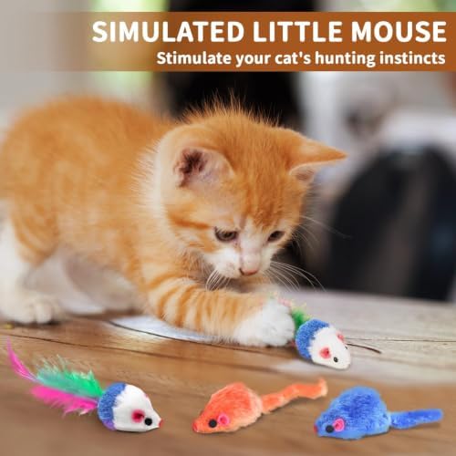 iCAGY 25 Pcs Cat Toys Set, Cat Tunnel Toy for Indoor Cats, Kittens - Image 3
