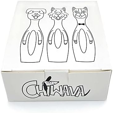 CHIWAVA 3PCS 5.7'' Squeaky Latex Short Standing Stick Toy for Small Dogs - Image 6