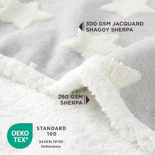 LE SURE Waterproof Dog Blankets for Medium Dogs Cute 3D Jacquard,30x40 - Image 3