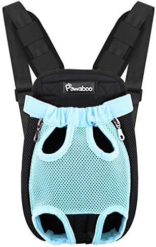 Pawaboo Pet Front Carrier Backpack for Small Medium Dogs by Pawaboo