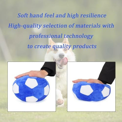 Plush Dog Toys Soccer Ball,7.1 Inch for Interactive Training - Image 5