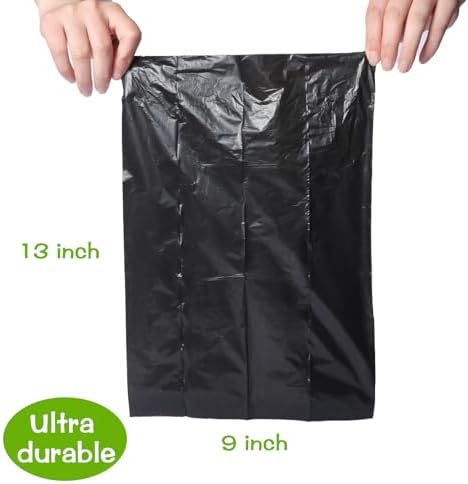 DREAM&GLAMOUR Dog Poop Bags,value pack,1200 Count Extra Thick and Strong Poop Bags for Dogs,60 Rolls,20 Doggy Bag Per Roll,Each Measures 9 x 13 Inches,Guaranteed Leak-Proof (Pack of 2) - Image 4