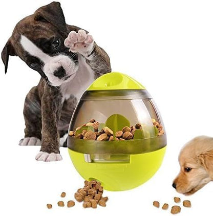 Tumbler Pet Toy, Cat Dog Toy for Pet Increases IQ Interactive (Green) - Image 2
