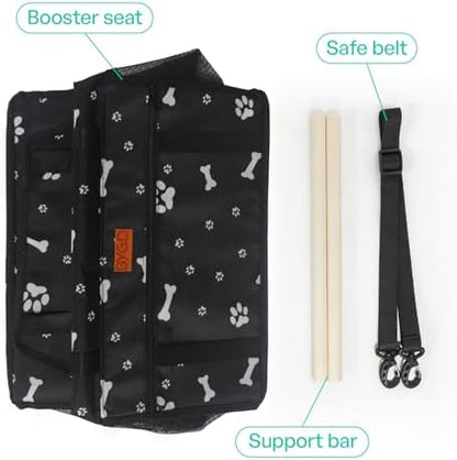 BYGD Pet Dog Booster Seat with Support Rod for Small and Medium Pets - Image 6