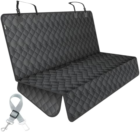 Lassie Back Car Seat Cover for Dogs and Kids with Seat Belt, Universal Fit by Lassie
