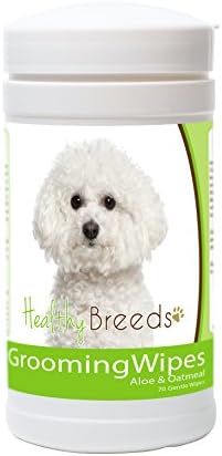 Healthy Breeds Bichon Frise Grooming Wipes 70 Count by HealthyBreeds