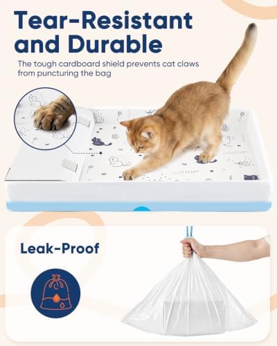 24 Pack Litter Box Liners Compatible with Safe Pets Scoopfree, 37"x16" - Image 5