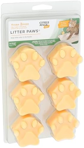 Citrus Magic Pet Odor Eliminator Litter Paws, Ocean Breeze, 2 Pack - Image 2
