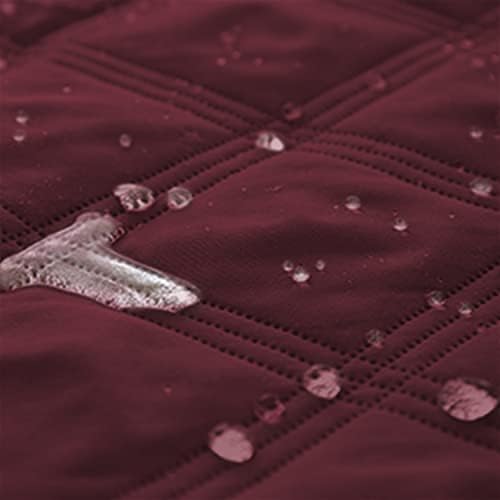 Ameritex Waterproof Dog Bed Cover Pet Blanket with Anti-Slip Back for Furniture Bed Couch Sofa (40x50 Inch (Pack of 1), Burgundy) - Image 2