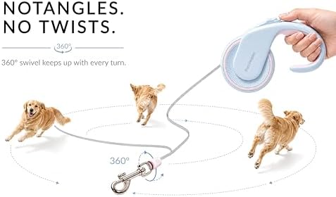 16 Ft Retractable Dog Leash for Small Dogs & Medium Dogs - Image 5