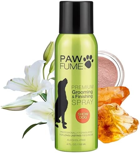 Paw Fume Dog Perfume Spray Long Lasting, Show Dog, 1-Pack by Pawfume