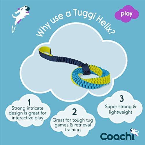 Coachi Tuggi Helix - Interactive Dog Toy for Tug of War & Play - Image 2