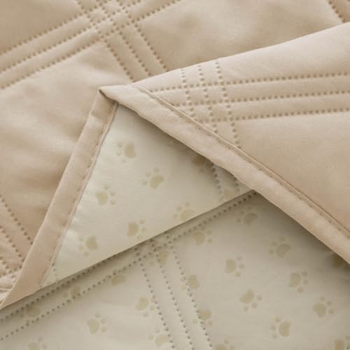 Ameritex Waterproof Dog Bed Cover Pet Blanket with Anti-Slip Back for Furniture Bed Couch Sofa - Image 3