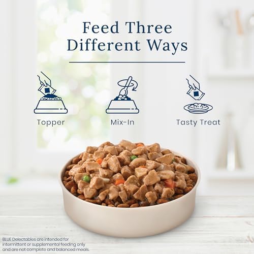 Blue Buffalo Delectables Turkey Dog Food Topper, 3 oz, 24 ct - Image 5