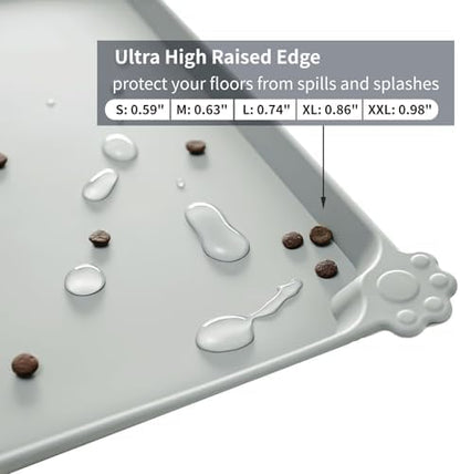 Reopet Silicone Pet Feeding Mat - Waterproof & Non-Slip Dog Cat Placemat - Image 3