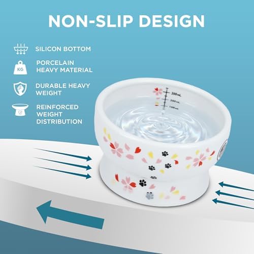 Raised Cat Water Bowl (Sakura Limited Edition) - Image 6