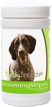 Healthy Breeds German Shorthaired Pointer Grooming Wipes 70 Count by HealthyBreeds