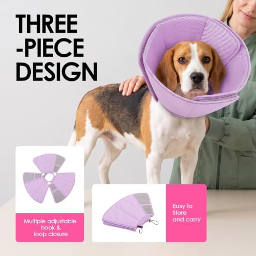AOFITEE Soft Dog Cone Collar Anti-Lick, Dog Cone Alternative After Surgery - Image 3