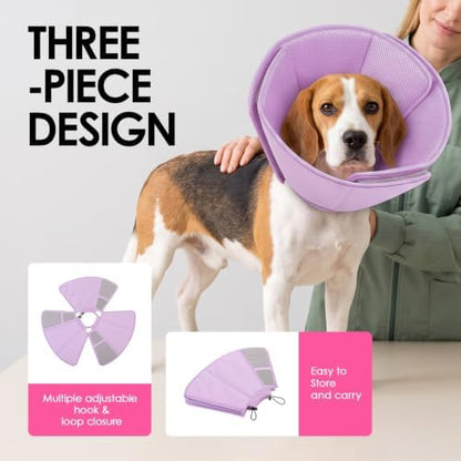 AOFITEE Soft Dog Cone Collar Anti-Lick, Dog Cone Alternative After Surgery - Image 3