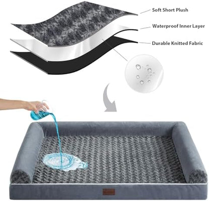 BFPETHOME Orthopedic Washable Large Dog Bed for Senior Dog Comfy Sleep - Image 5
