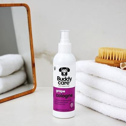 Buddycare Dog Cologne - Grape - 200ml - Refreshing and Grape Scented Dog Cologne - Refreshes Between Dog Washes - Image 2