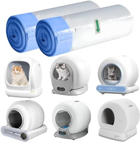 Automatic Cat Litter Box Liners-50 Counts Heavy-Duty Waste Bags by Unknown