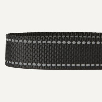 Amazon Basics Reflective Polyester Dog Collar, Adjustable Length 21"-37", 1.4" W, Quick-Release Buckle for Easy On/Off, Extra Large, Black - Image 4